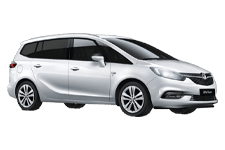 Car Hire Hitchin - Vauxhall Zafira 7-Seater - Minibus hire Hitchin